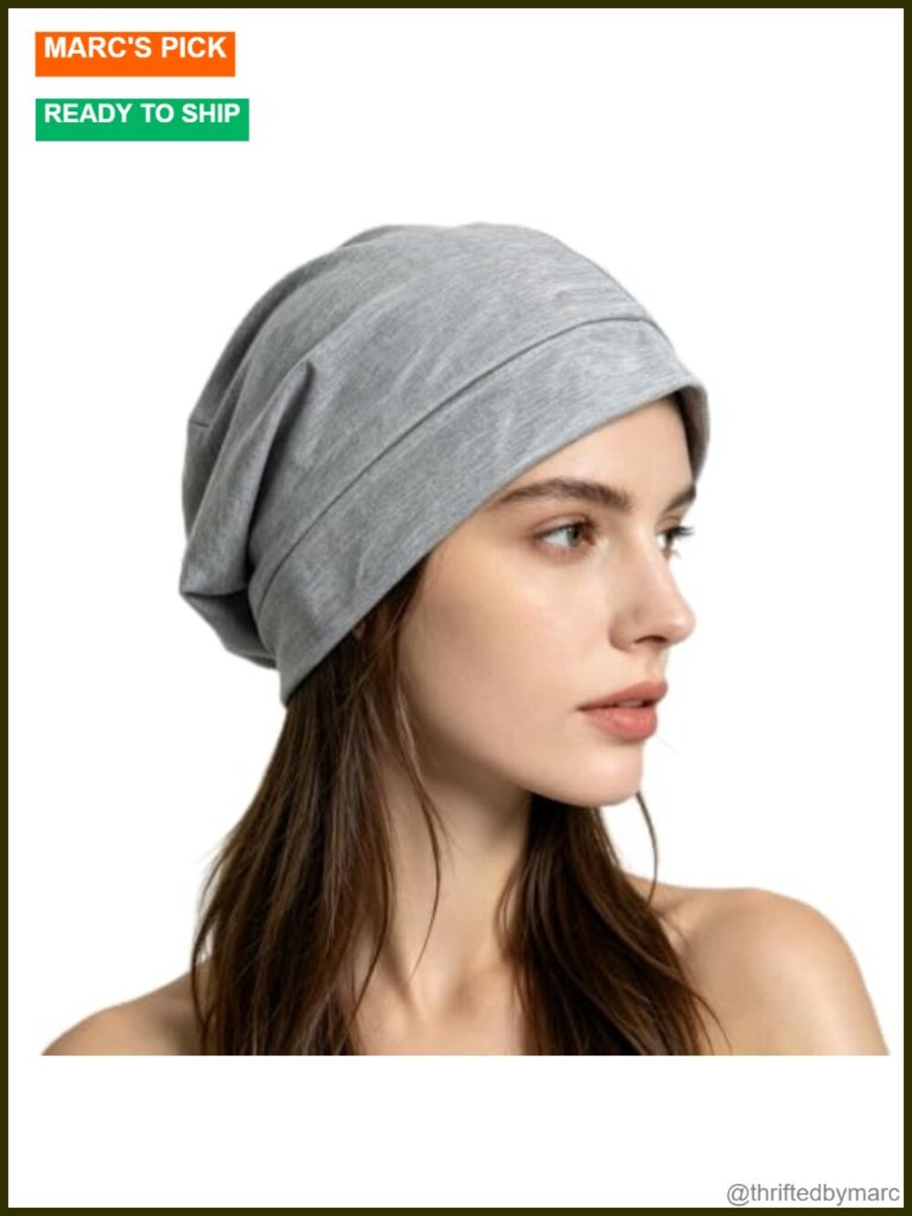 Faraday Beanie EMF Protection Silver Fiber Signal Blocking Adjustable Knit Hat